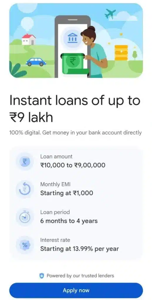 google-pay-loan-apply-process