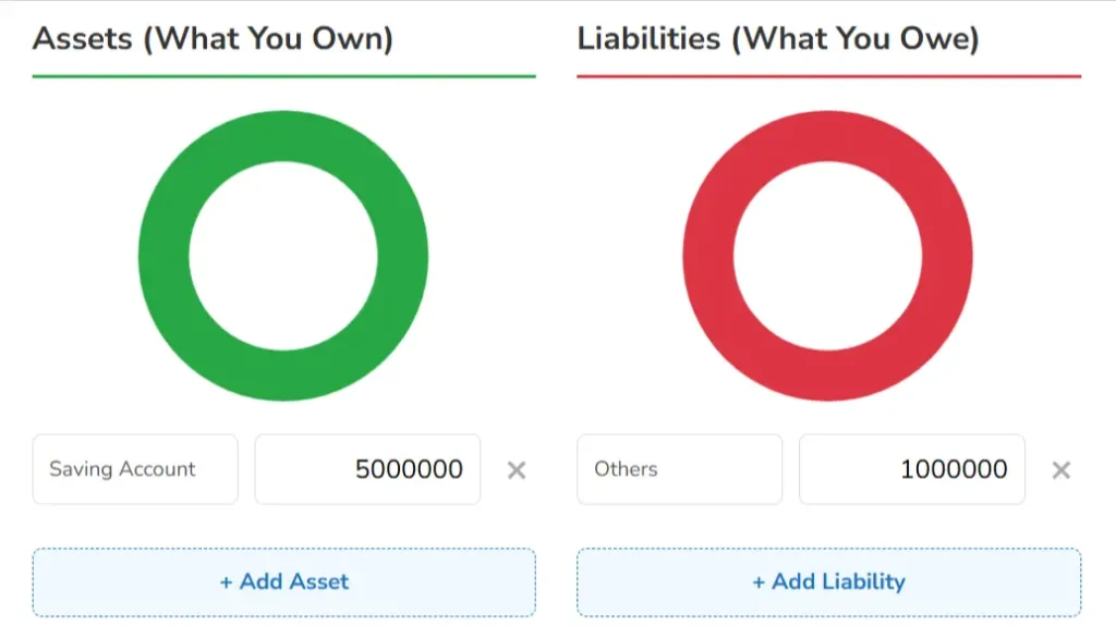 Net Worth Calculator 1 Net Worth Calculator
