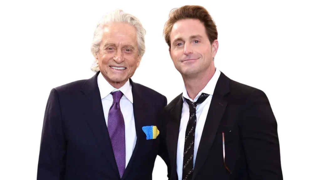 Michael Douglas Net Worth 2026: How much is Michael Douglas Net Worth? 4 Michael Douglas with his Son